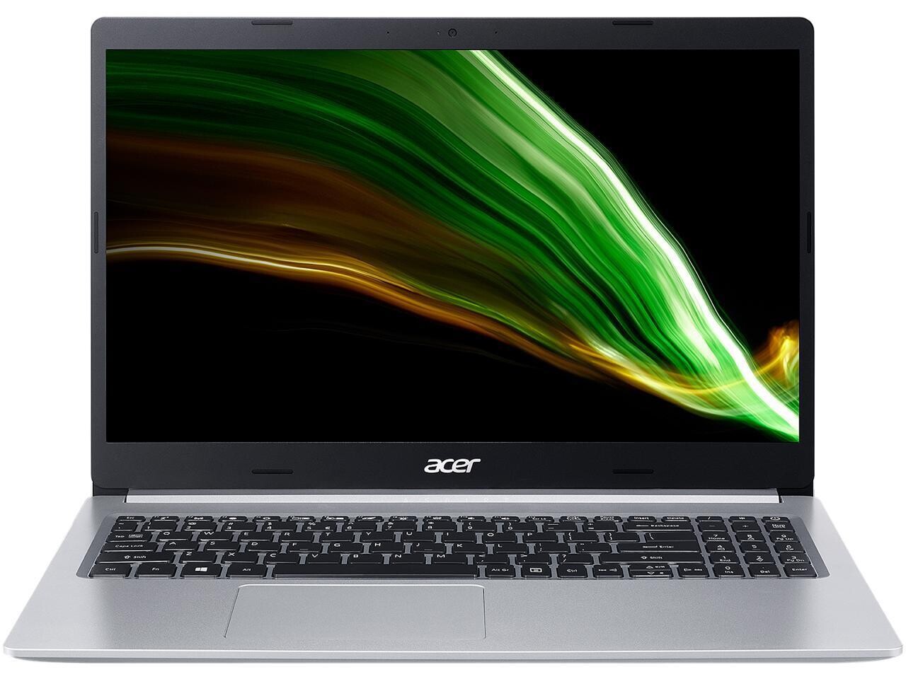 Acer Laptop Aspire 5 Thin and Light Laptop A515-45-R2B5 AMD Ryzen 5 5000 Series 5500U (2.10 GHz) 8 GB Memory 512 GB NVMe SSD AMD Radeon Graphics 15.6