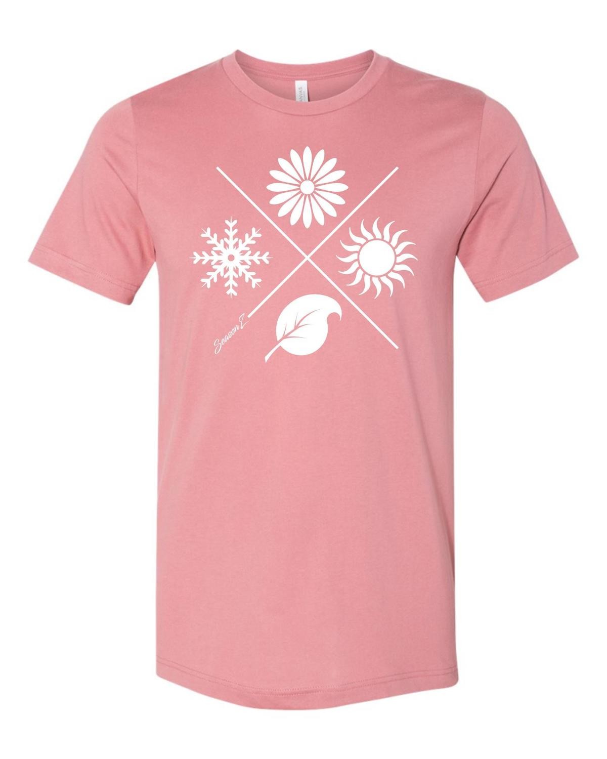 4 SEASONS T-SHIRT-AZALEA