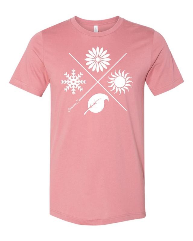 4 SEASONS T-SHIRT-AZALEA