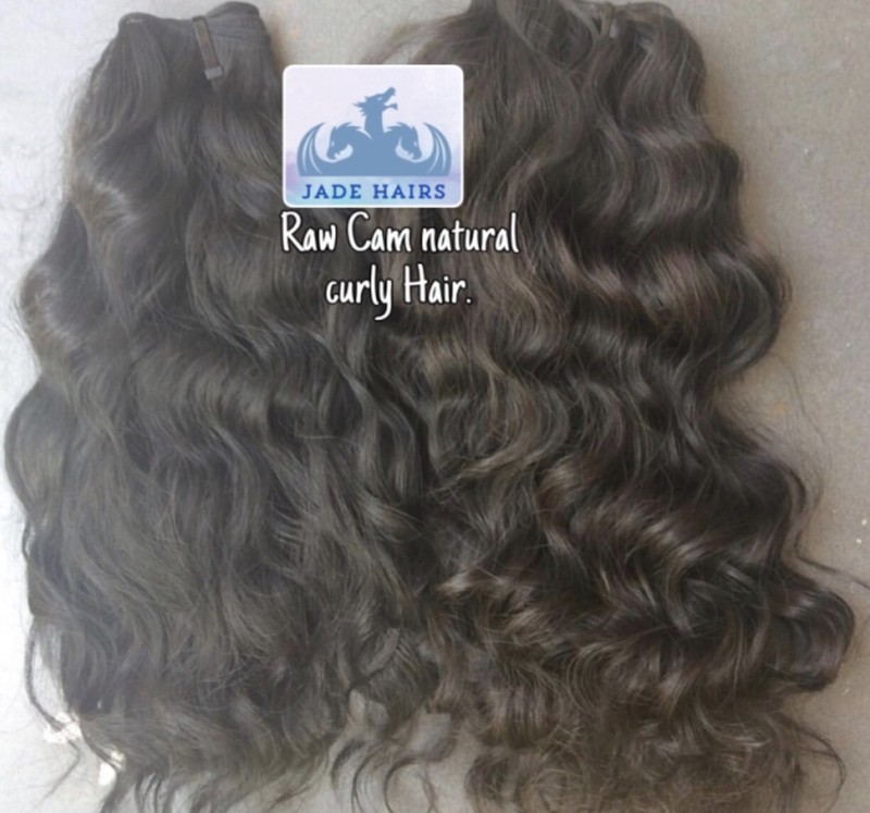 Smooth  &amp; Curly ( Raw Cam Hair)