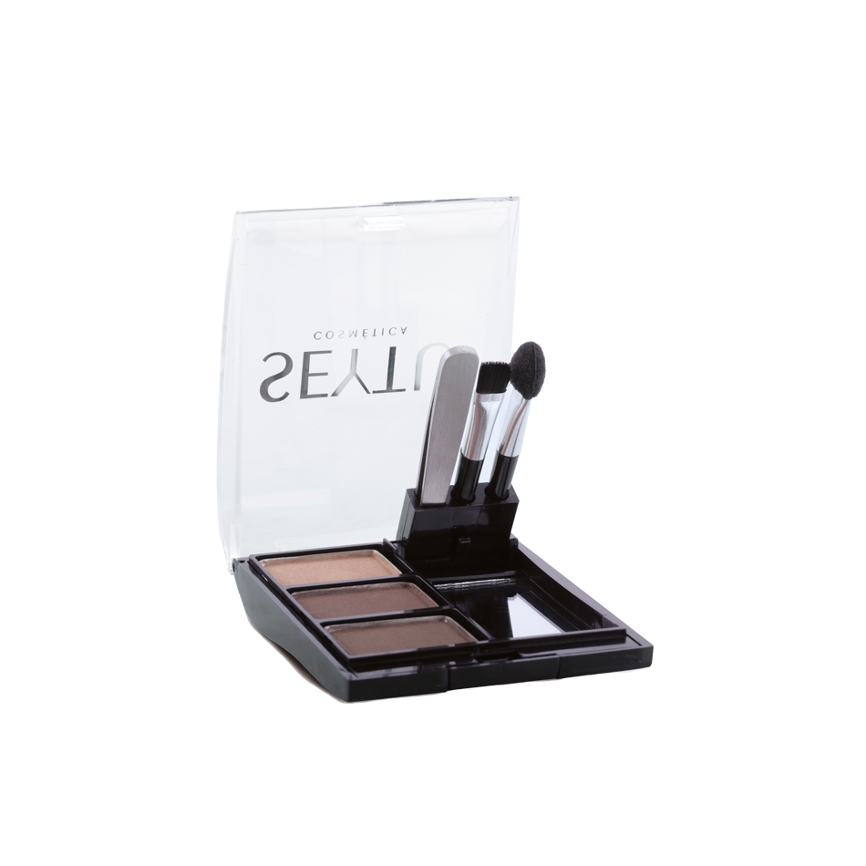 Set delineador compacto para cejas