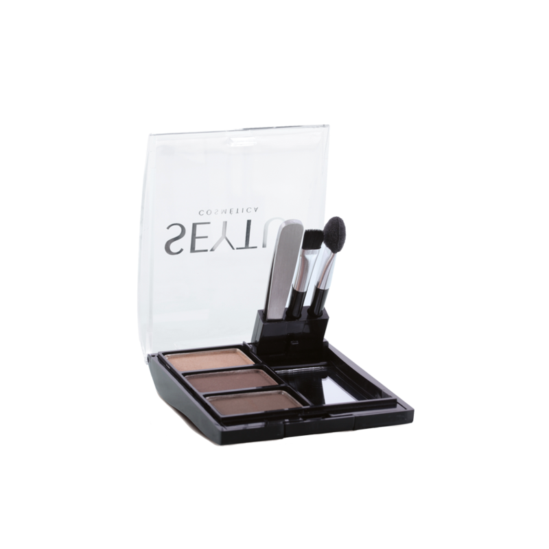 Set delineador compacto para cejas