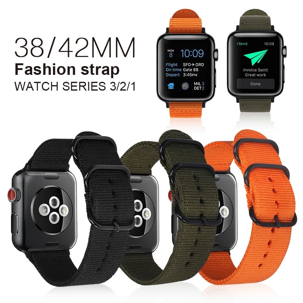 Nylon Watchband for Apple Watch