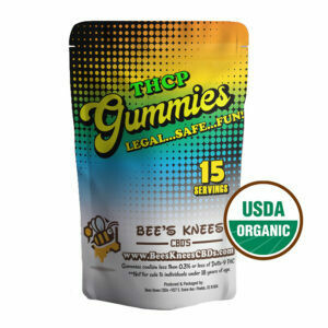 USDA Certified Organic Vegan THCP 15mg Gummies 15ct per bag