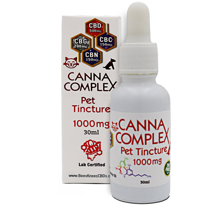 CBD Pet Tincture 1000 mg CannaComplex