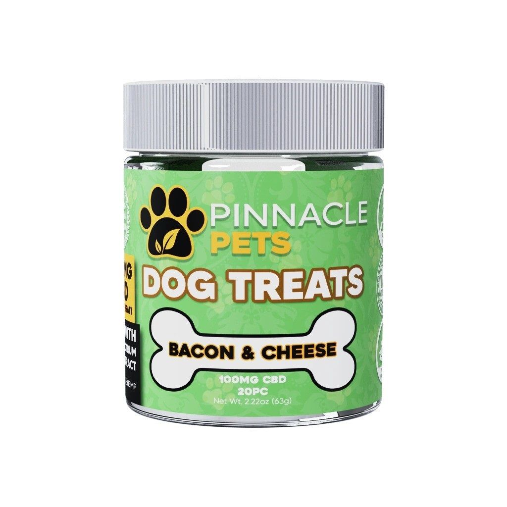 Bacon and Cheese Dog Treats 20 count – (100mg)