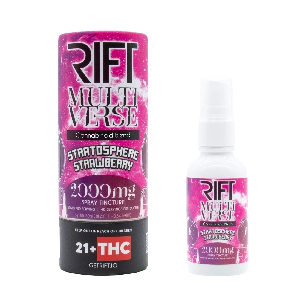 Multiverse 2000mg Spray Tincture (Strawberry)