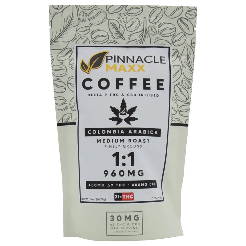 MAXX CBD/Delta 9 THC 1:1 Coffee 8oz