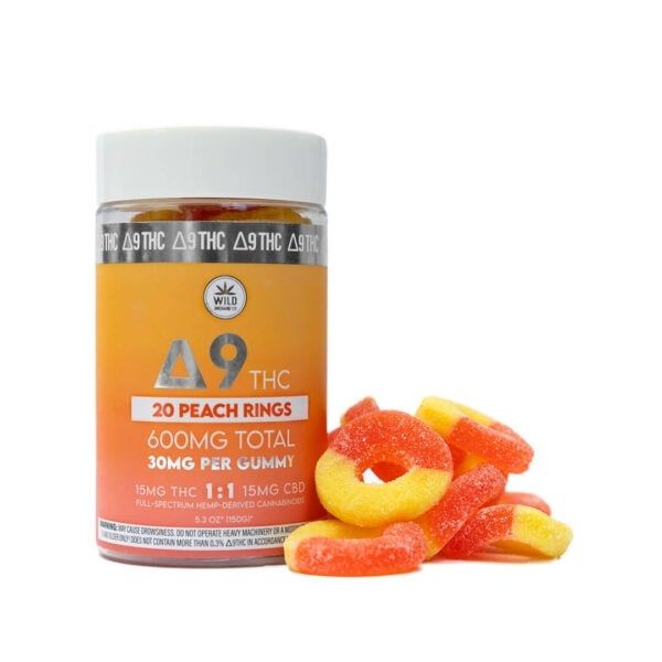 Wild Orchard Delta 9 Peach Rings
