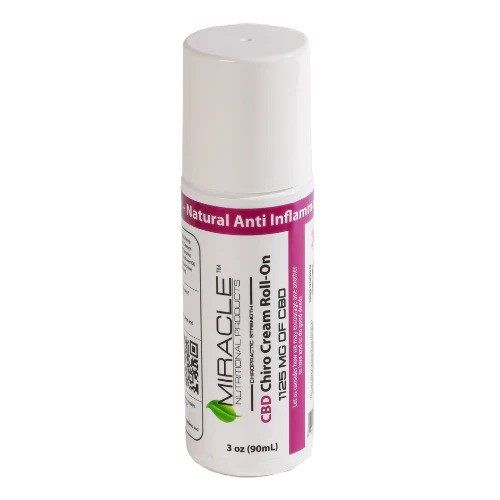 CBD Chiro Cream Chiropractic Strength 1125mg Roll On