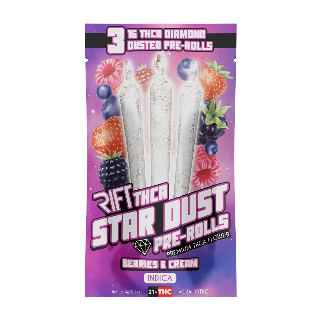 Star Dust THCA Pre-Rolls 3pck