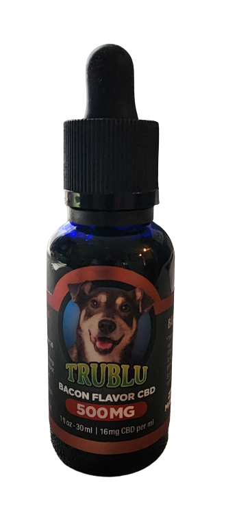 Bacon CBD Dog Tincture 500mg - organic hemp oil for pets