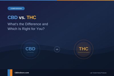 CBD vs. THC: What's the Difference and Which Is Right for You?