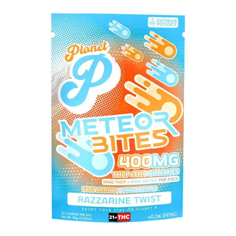 Planet P 400mg Delta-9 THC + THCP Meteorbites