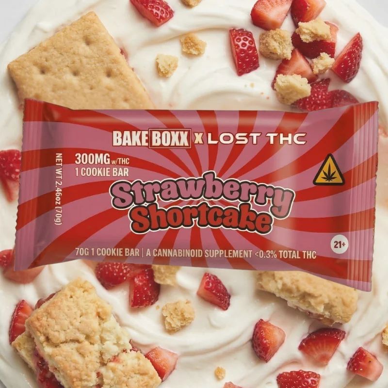Strawberry Shortcake THC Brownie