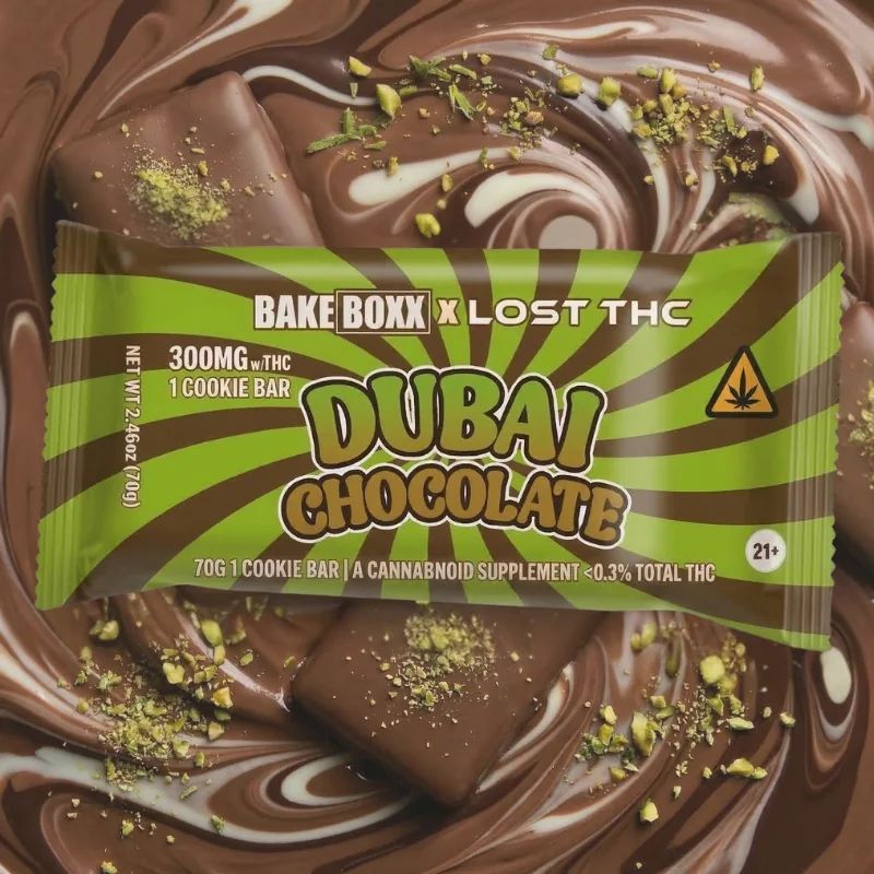 Dubai Chocolate THC Brownie