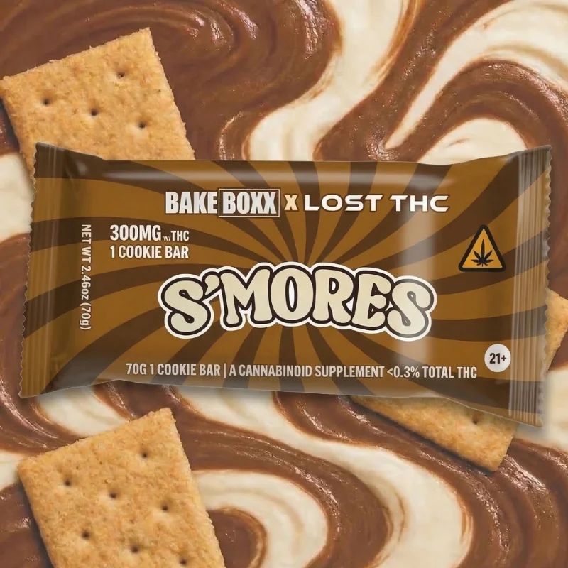 S'mores THC Brownie