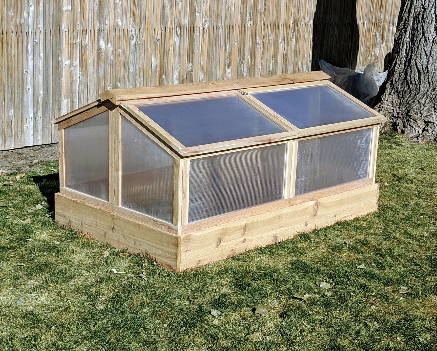Garden Bed & Greenhouse Set