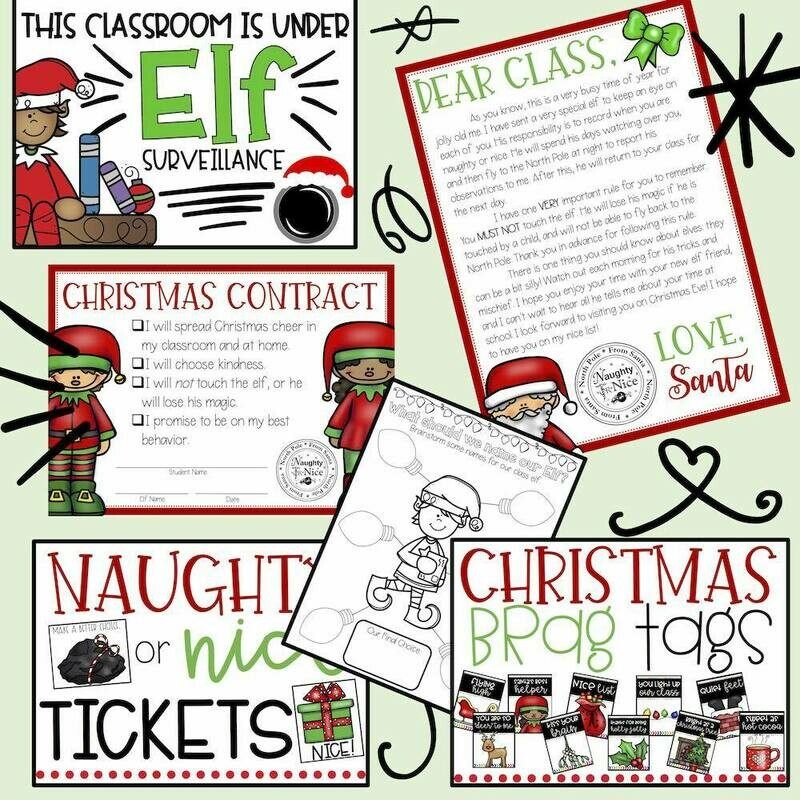 Elf in the Classroom &amp; Christmas Kindness Challenge