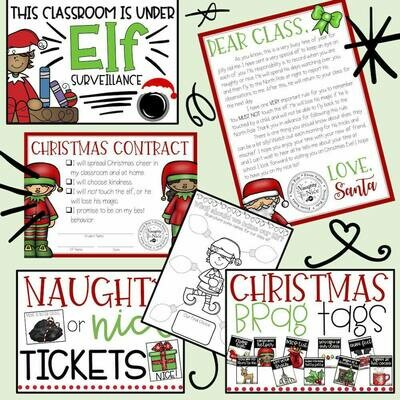 Elf in the Classroom &amp; Christmas Kindness Challenge