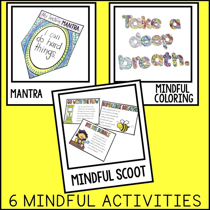 Mindfulness Activities for Testing Week