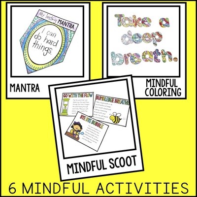Mindfulness Activities for Testing Week