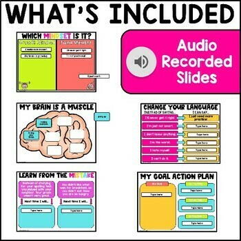 Growth Mindset Activities &amp; Lessons for Google Slides SEL