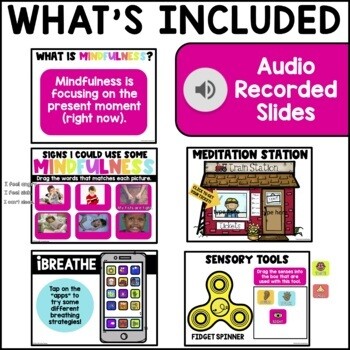 Mindfulness Activities &amp; Lessons for Google Slides SEL