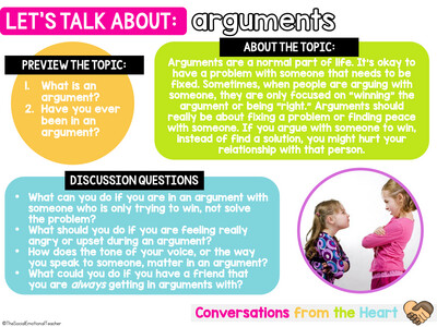Conversations from the Heart - 50+ SEL Conversations for Morning Meetings