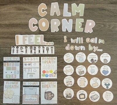Calm Corner for the NEUTRAL Classroom