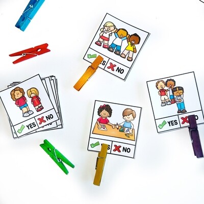 Social Awareness SEL Centers &amp; Games for Primary Grades
