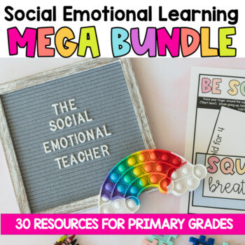 Social Emotional Learning MEGA RESOURCE BUNDLE