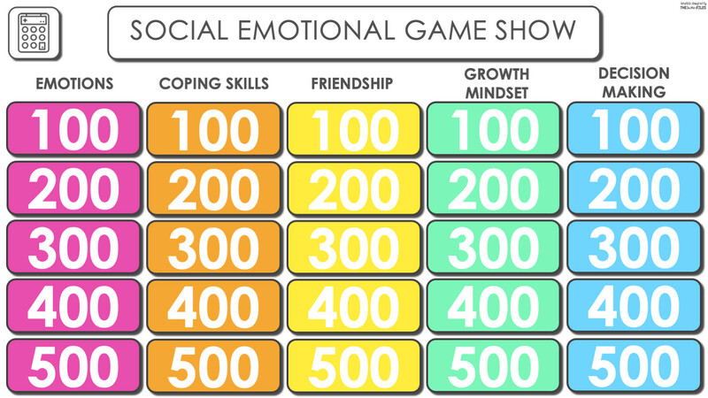 Social Emotional Learning Game Show: A Digital SEL Game for the Elementary Classroom