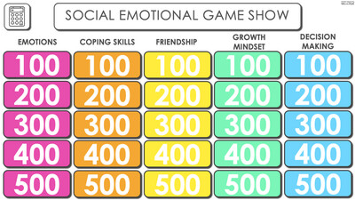 Social Emotional Learning Game Show: A Digital SEL Game for the Elementary Classroom
