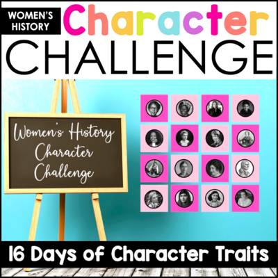 Women's History Character Challenge