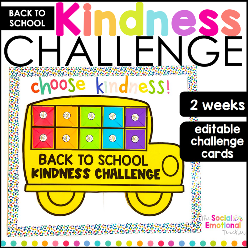 Back to School Kindness Challenge