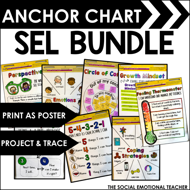 Social Emotional Anchor Charts - Growing Bundle