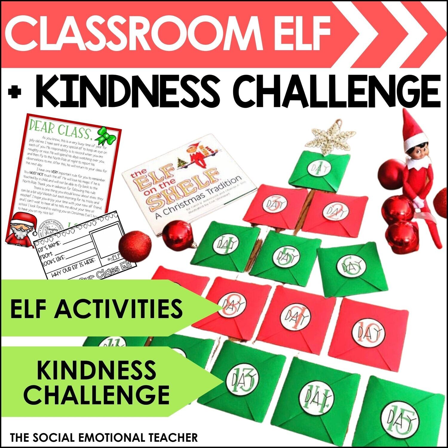 Elf in the Classroom &amp; Christmas Kindness Challenge