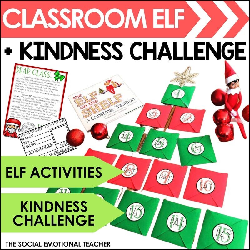 Elf in the Classroom &amp; Christmas Kindness Challenge
