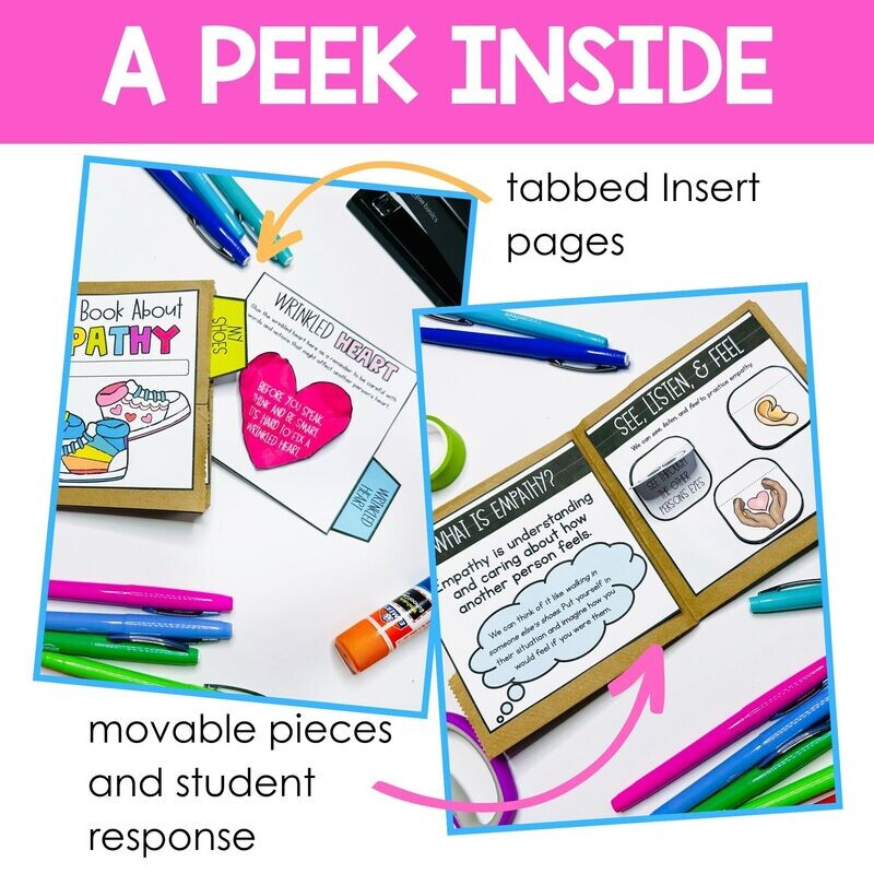 Empathy Paper Bag Book for Social Emotional Learning