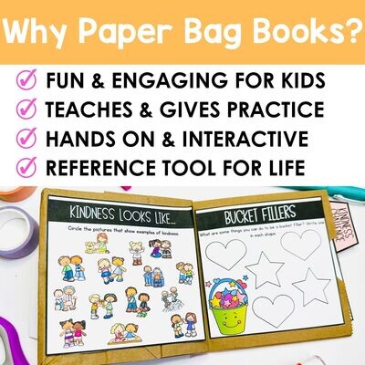 Kindness Paper Bag Book