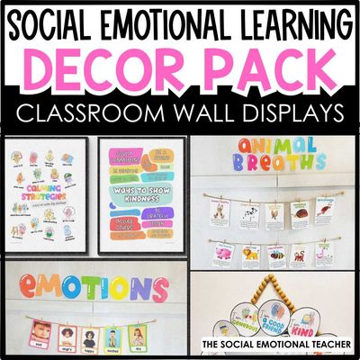 Social Emotional Learning Decor Pack - Posters &amp; Wall Displays
