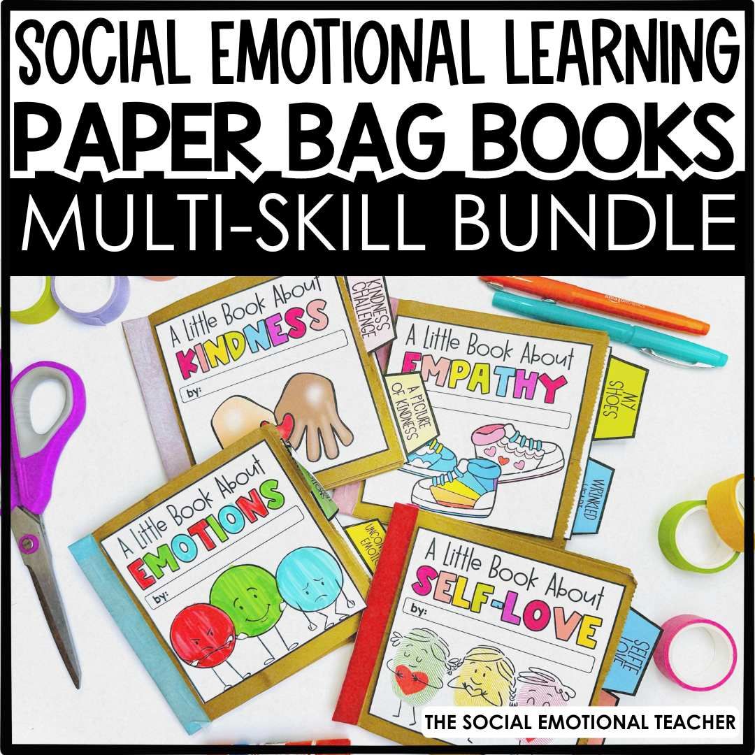 Social Emotional Learning Paper Bag Book Series BUNDLE
