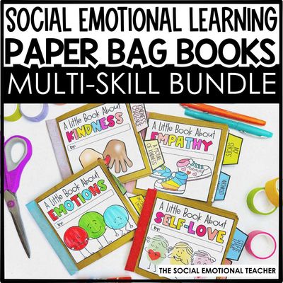 Social Emotional Learning Paper Bag Book Series BUNDLE