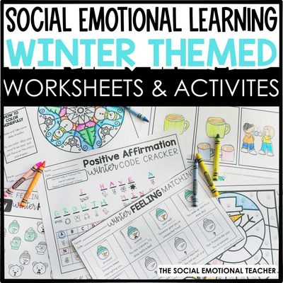 Winter Social Emotional Learning Activity Sheets