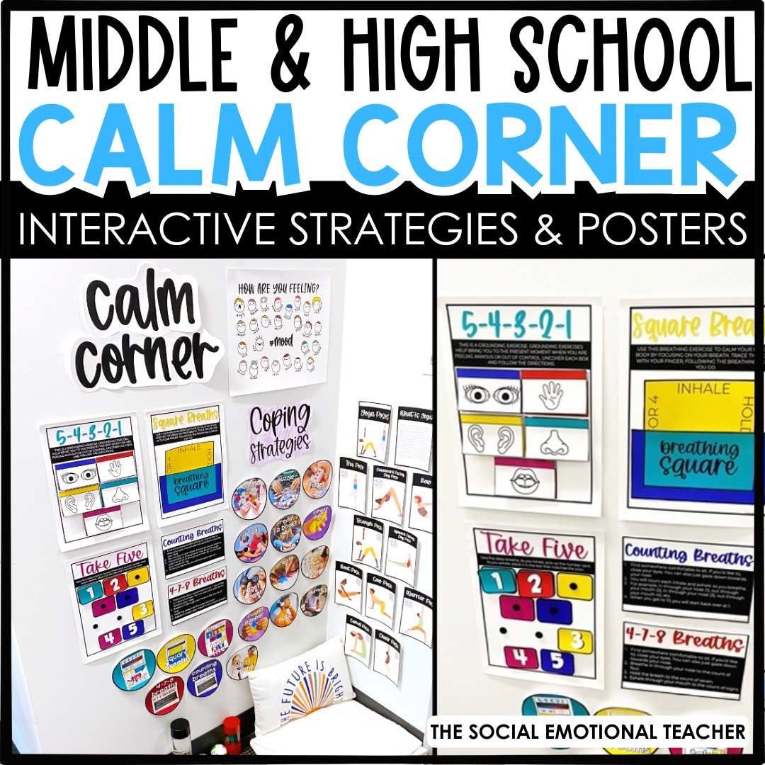 Calm Corner Kit for Middle &amp; High School