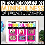 Mindfulness Activities &amp; Lessons for Google Slides SEL