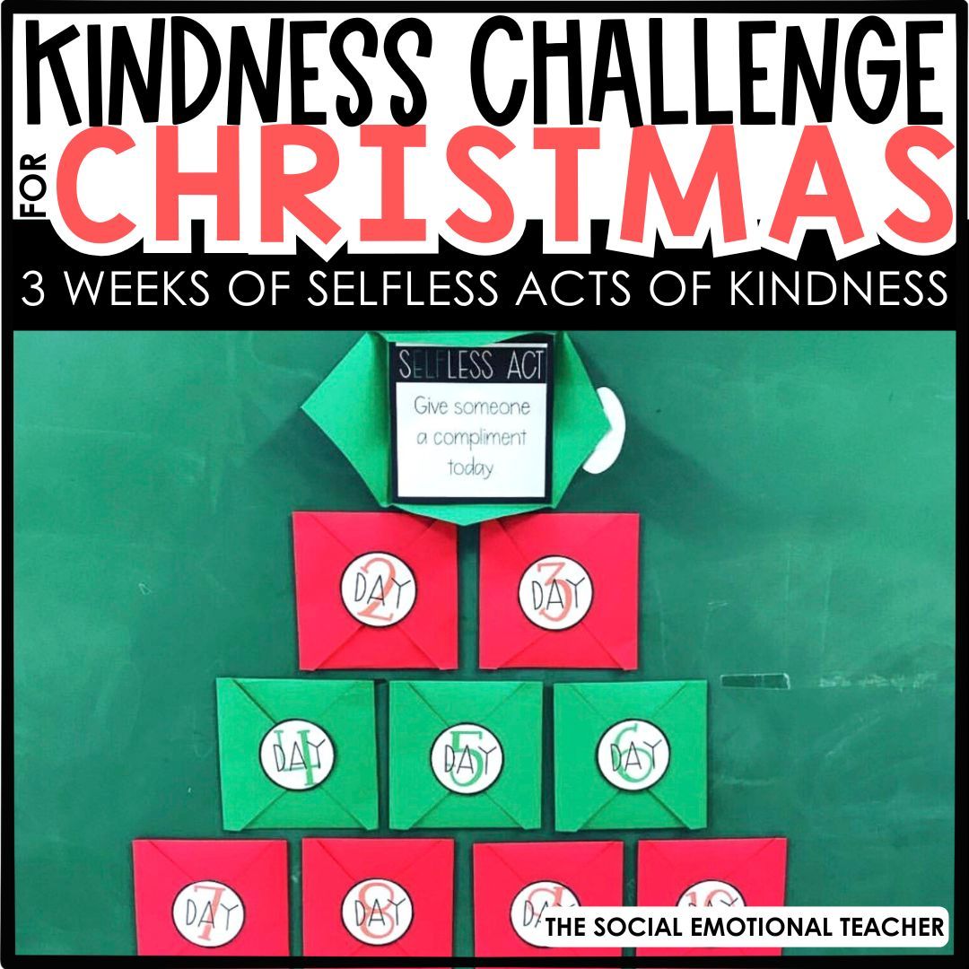 Christmas Holiday Kindness Challenge