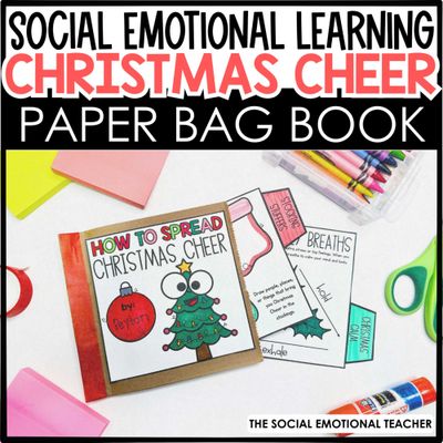 Christmas Cheer Craft - Paper Bag Book