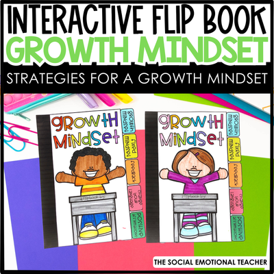 Growth Mindset Interactive Tabbed Flip Books